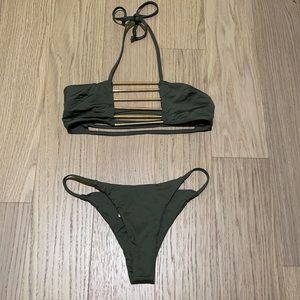 Gold detailed Bikini